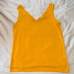 Banana Republic Mustard Yellow Tank Top
